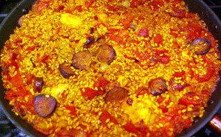 Superbowl arroz con pollo