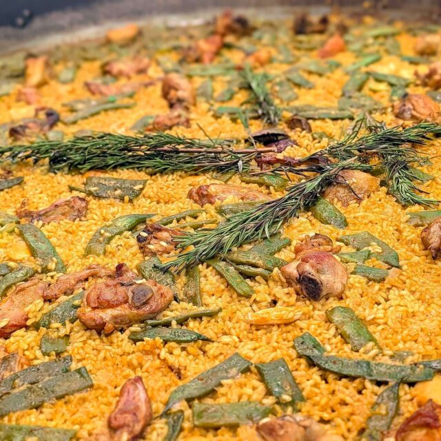 No chorizo! That's the first rule we learned in a paella cooking class at El Casal de la Fallera in Valencia. @valenciaclubcocina @spain #VisitValencia @ValenciaCity @visit_valencia @valenciaturisme https://hungrytravelers.com/making-valencian-paella-in-the-classic-fashion/