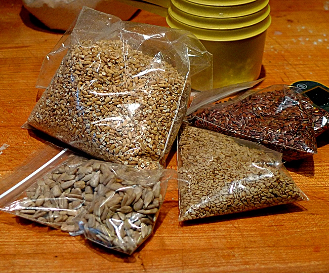 seeds for Irish brown soda bread