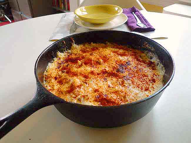 Palm shepherd's pie