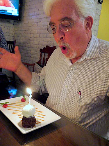 Bourbon ball cake at Coles in Lexington