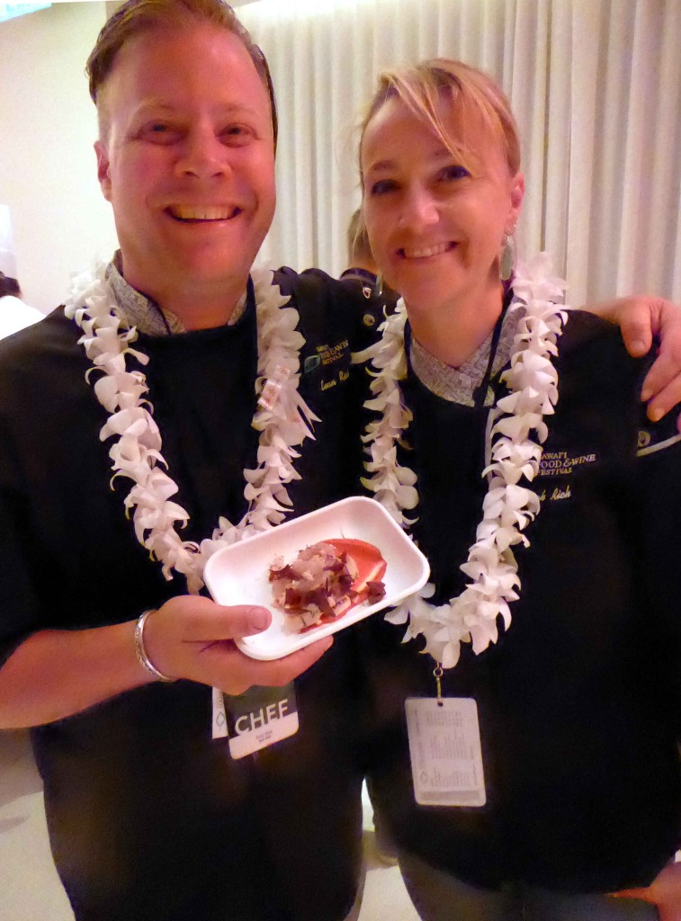 Sarah and Evan Rich from Rich Table at Hawaii Food & Wine Festival