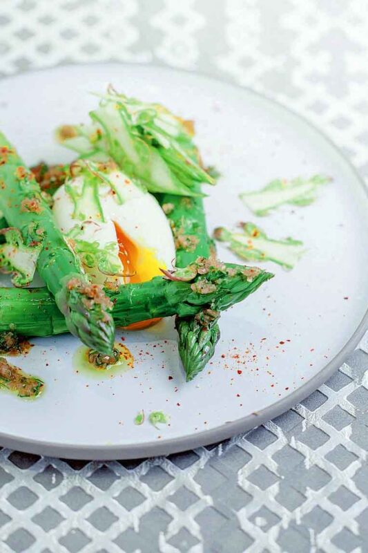 A is for Asparagus in new Alain Ducasse cookbook