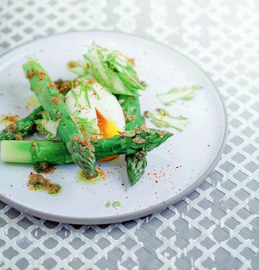 A is for Asparagus in new Alain Ducasse cookbook