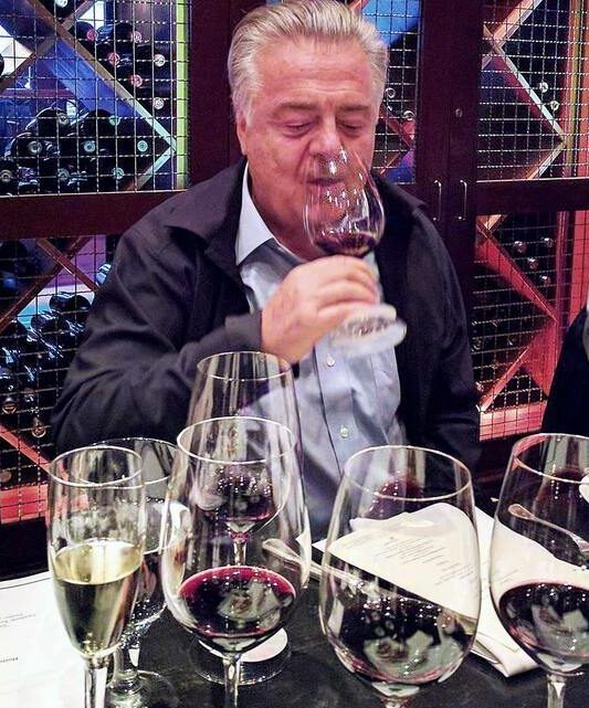 Marchese Lodovico Antinori at Tenuta di Biserno wine dinner in Boston.