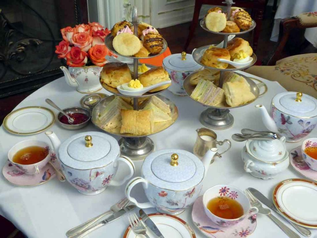 tea at Prince of Wales Hotel
