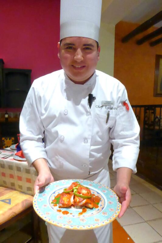 Mayan flavors: fish with achiote paste