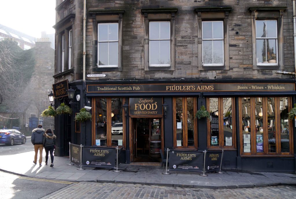 Fiddlers Arms in Edinburgh 