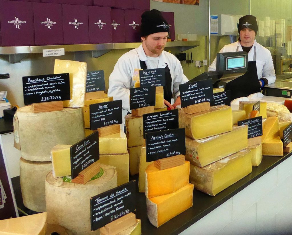 George Mewes Cheese shop in Glasgow