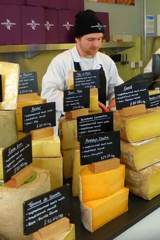 George Mewes Cheese shop in Glasgow