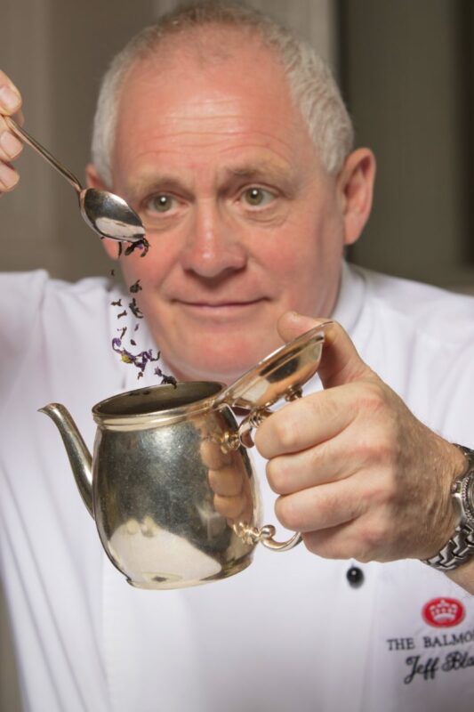 Tea with a Scottish burr in the Balmoral’s Palm Court
