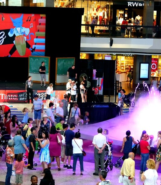 Indoor casual food alternative during Jazz Festival
