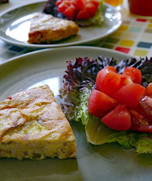 An American shortcut to Spanish tortilla