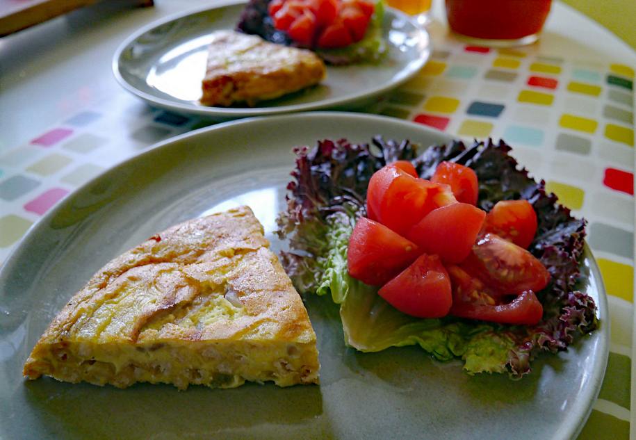 An American shortcut to Spanish tortilla