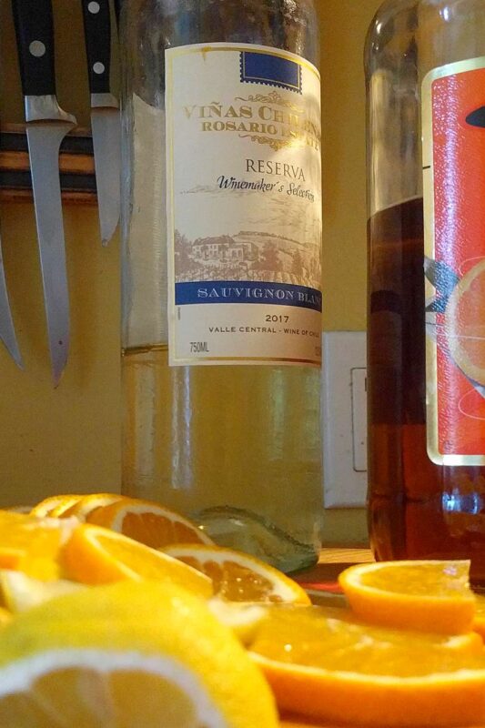 sangria ingredients