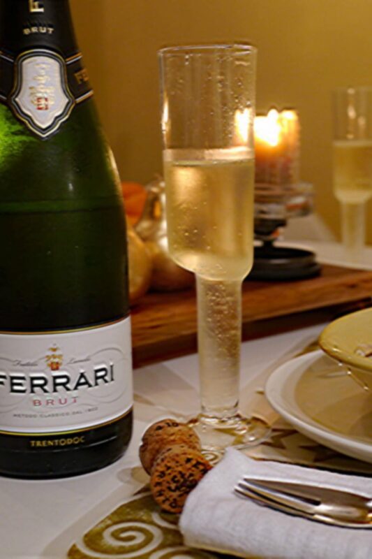 Ferrari Brut and noodles usher in 2019