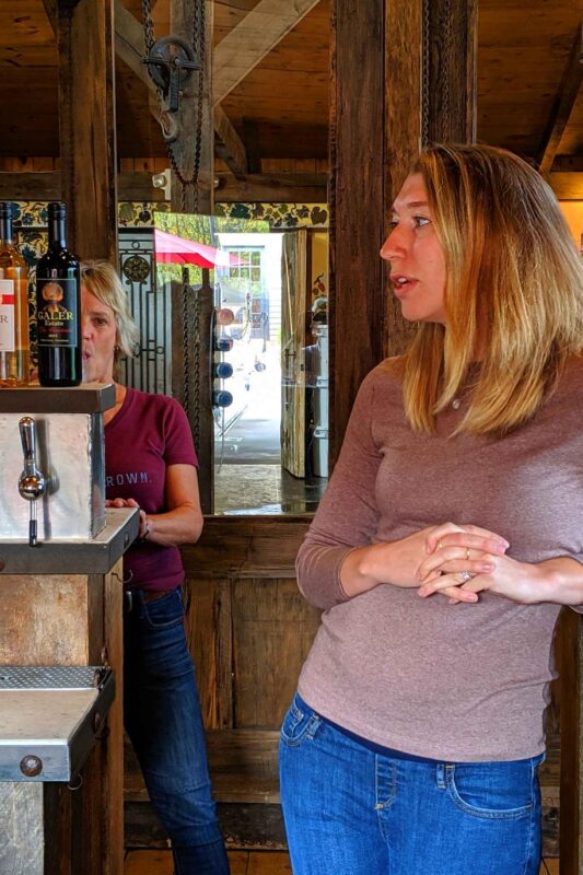 Virginia Mitchell, Galr winemaker