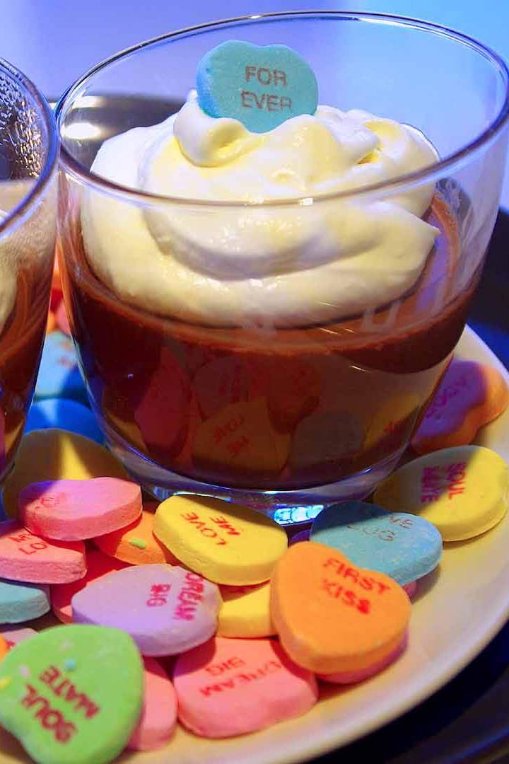 V-day chocolate mousse made easy