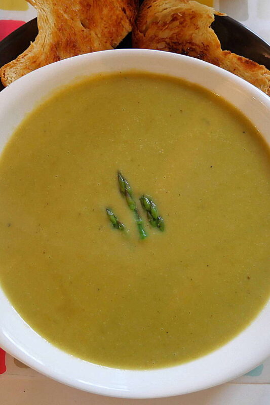 Newagen Inn in Southport, Maine, inspires asparagus soup