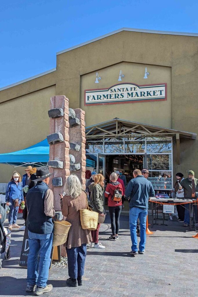 Santa Fe Farmers Market rich with green chile