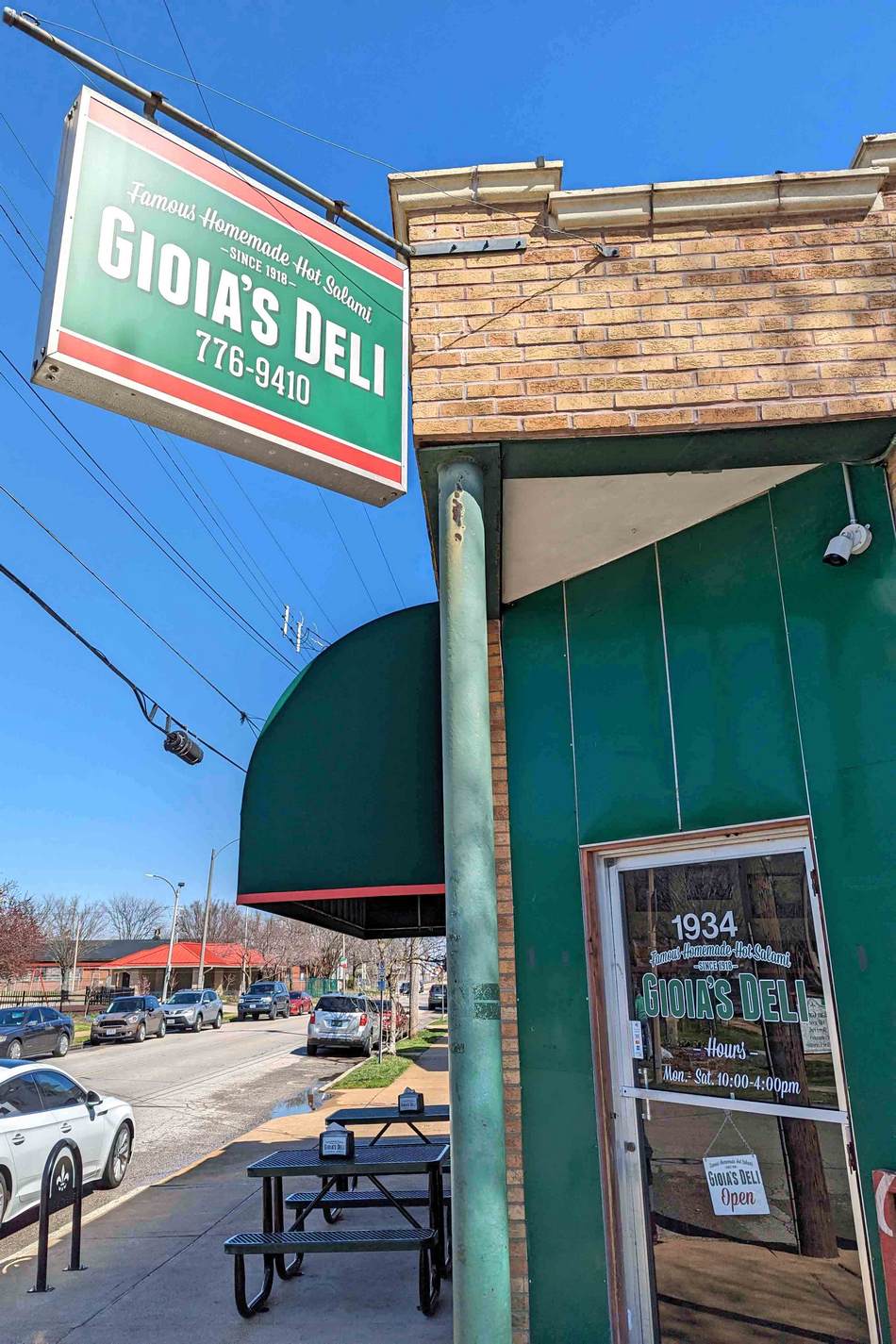 Who could pass up a hot salami sandwich?