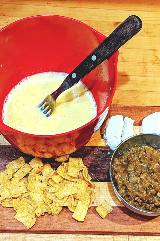 A New Mexican take on The Bear’s omelet