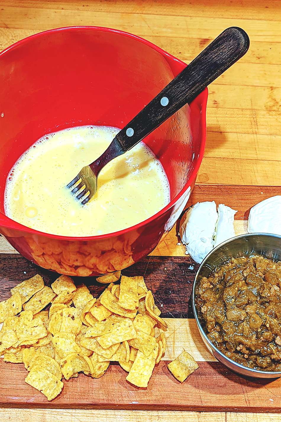 A New Mexican take on The Bear’s omelet