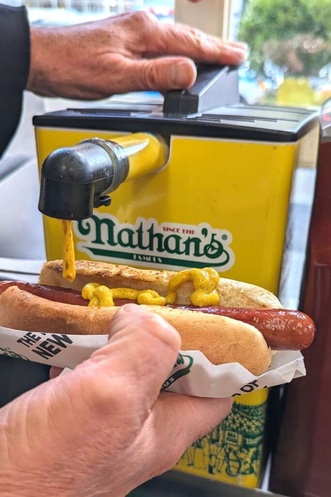 Nathan’s is why hot dogs are called coneys
