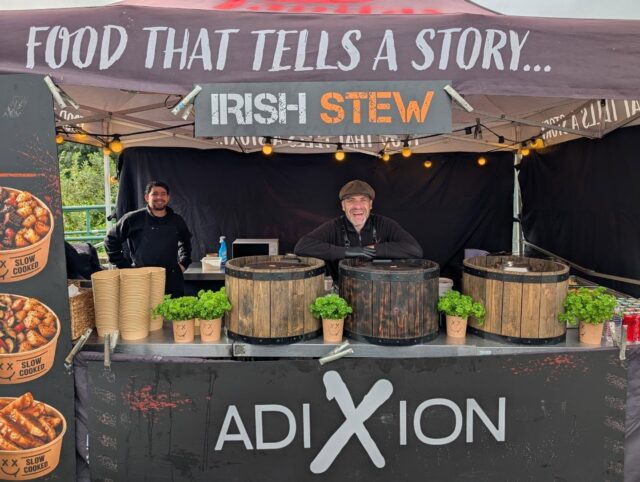 We caught the last day of the #Bushmills Salmon & Whiskey Festival in the small town of Bushmills on the north coast of Ireland. Great fare included Irish stew, sausage rolls, Guinness cake, and various lamb dishes. Musicians played trad music, chefs gave cooking demos, and we also paid a visit to the distillery, in business since 1608. @bushmillsuk @discoverni @visitcausewaycoastandglens