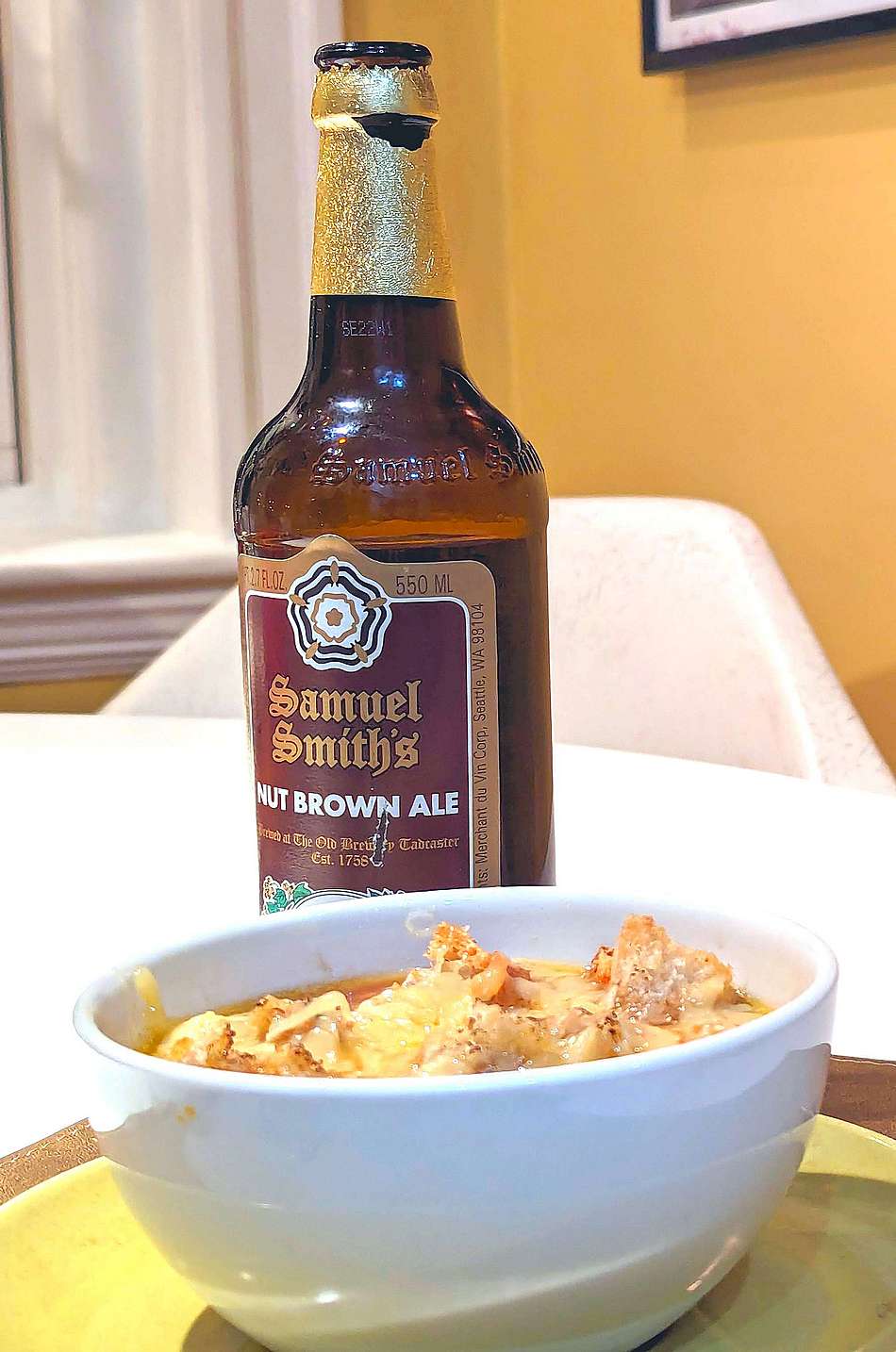 Beer with us #1: Onion soup
