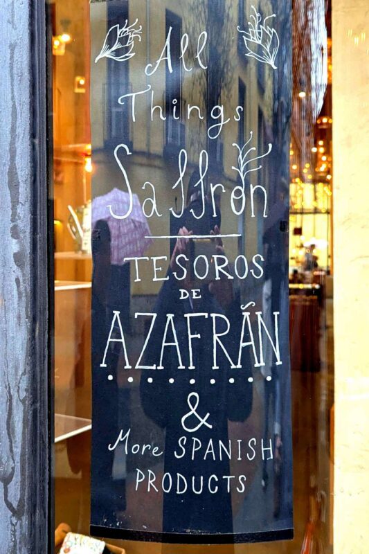 Saffron, Spain’s gastronomic gold, shines at La Melguiza