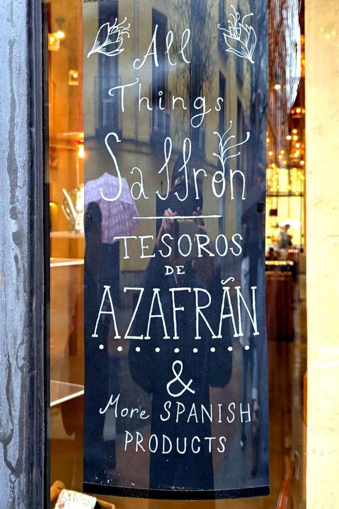 Saffron, Spain’s gastronomic gold, shines at La Melguiza